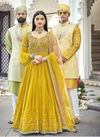 Prime Rose Yellow 1321 Georgette Wear Designer Salwar Kameez